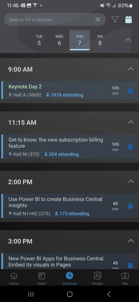 Directions EMEA 2024 Conference Events App